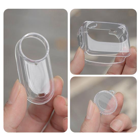 Action Camera Protective Case for Insta360 GO 3S Waterproof Shockproof Sports Camera Protector Clear