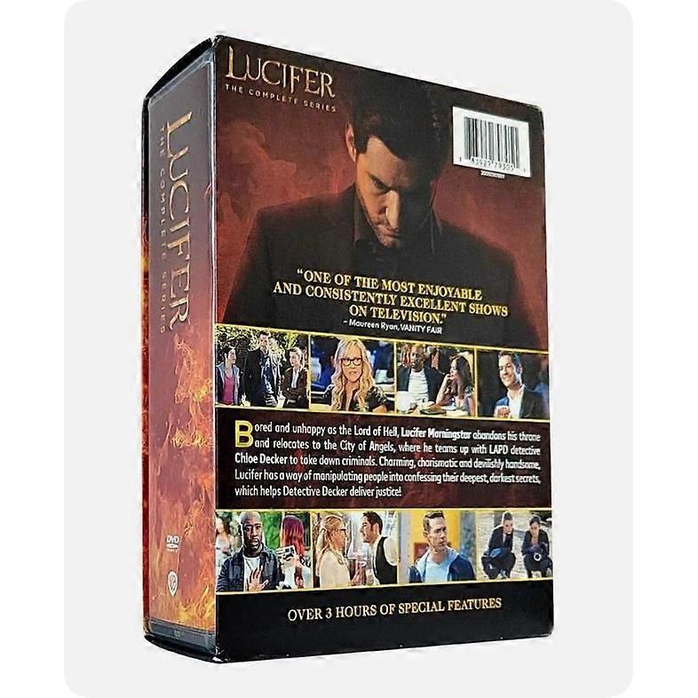 Lucifer: The Complete Series Seasons 1-6 (DVD,20-Disc Set) English Version