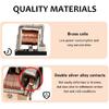 Wevdn 2 PCS Power Relay, 5 Pins G8V-RH-1C7T-R-DC12 Car AC Relay Plug Replacements, Multi Purpose Automotive Electromechanical Relay Heavy Duty