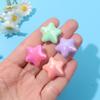3/9/17pcs Acrylic Material Mixed Color Plated Star Bead Sky Ball Scattered Bead Decorative Bead and Bead Combination DIY Jewelry Craft Decoration