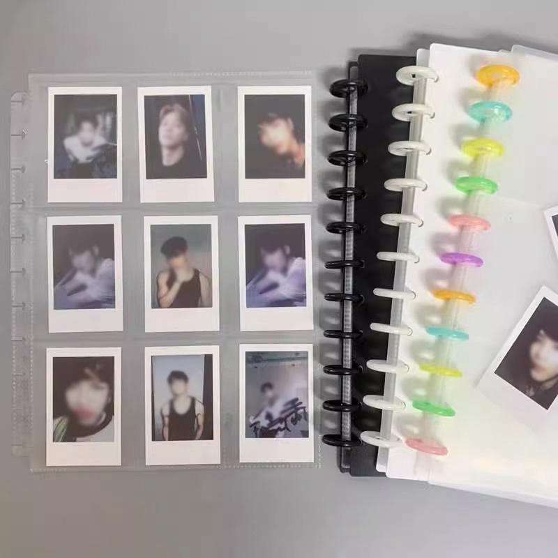 9 Grids Binder Photocard Holder Kpop Cards Colelct Book 1030pcs Binder Pages for Albums Photocard Binder Kpop Stuff