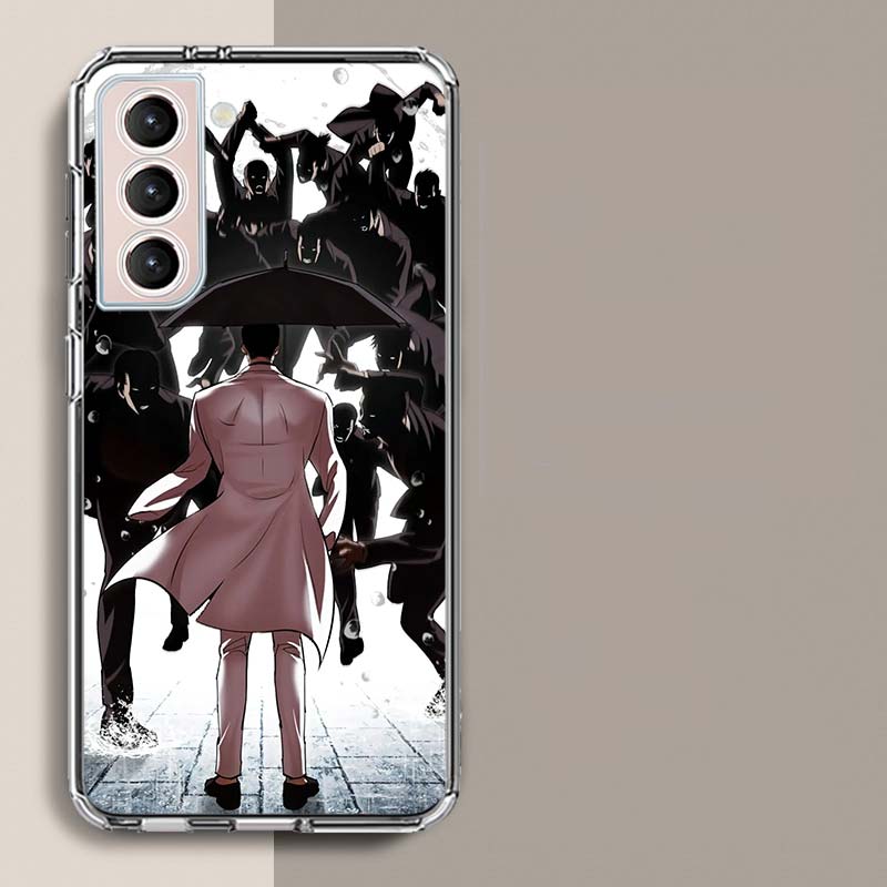 Jonggun Lookism Phone Case For Samsung Galaxy S25 Edge S24 S23 FE S21 S20 S10 Plus S22 S26 Ultra Cover Clear Cases TPU Capa She