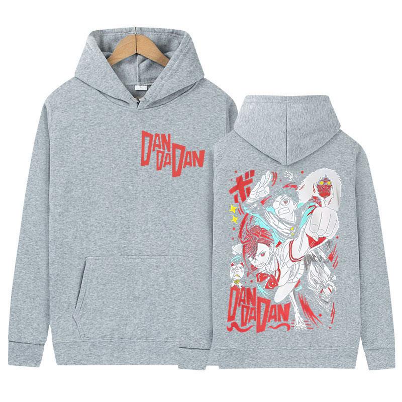 Japanese Anime Dandadan Okarun Dan Da Dan Merch Hoody Men Women Clothing Harajuku Style Sweatshirt Y2K Hip Hop Oversized Hoodies