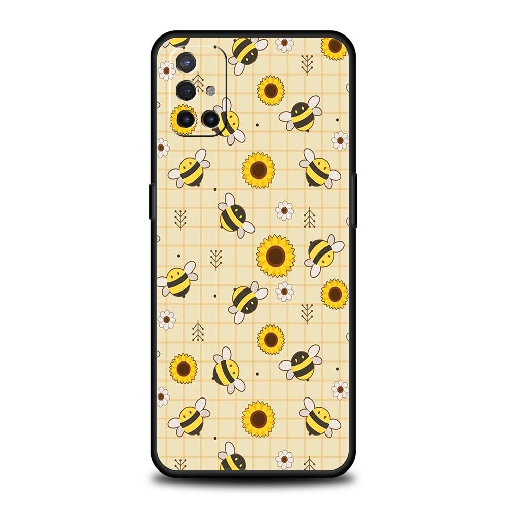 Bee Honey Phone Case For OnePlus 13 12 11 10 9 8 7T Pro 13R 12R 10R 9RT 8T Nord N200 N30 2T CE 2 3 5G Lite Soft Cover