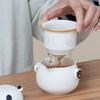 Panda Traveling Tea Set Portable Outdoor Tea Maker Cup One Pot Three Cups 2025 New Business Accompanying Gift