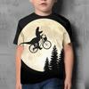 Kids Boys' T Shirt Short Sleeve Dinosaur Graphic Animal Black Children Tops Summer Active Cool Cute School Daily