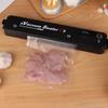 1pc Home Kitchen Vacuum Sealer with 10 Vacuum Bags,220V EU Voltage,Food Automatic Vacuum Sealing Machine Small Plastic Sealer