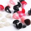 Buttons 12*15mm Pink Red Black Brown DIY Bear Toy Flocking Nose Triangle Noses Dolls Nose Bear Nose