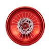 Intermediate Metal Yo-Yo Spin Gear Metal Spin Gadget Bind Compatible (Red)