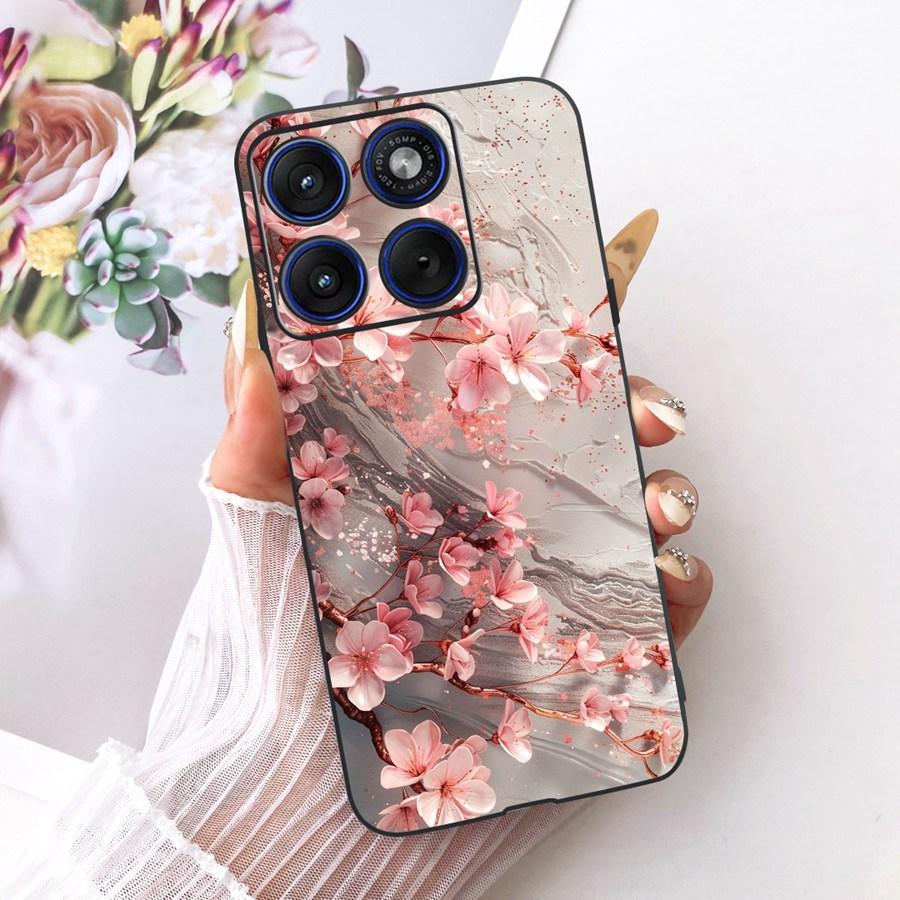 For Motorola Edge 70 / Moto X70 Air Back Cover for Moto Edge70 X 70Air Case TPU Soft Silicone Cute Cat Printed Phone Case Cover