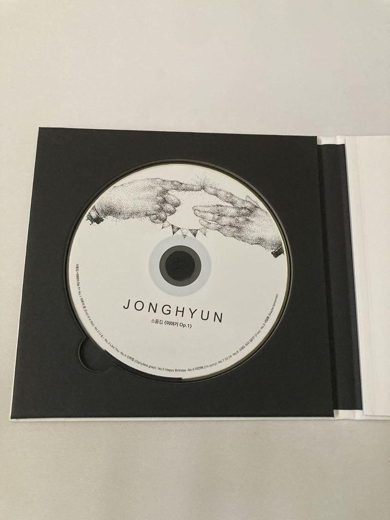 [USED] Jonghyun Pieces Story Op.1 SHINEE