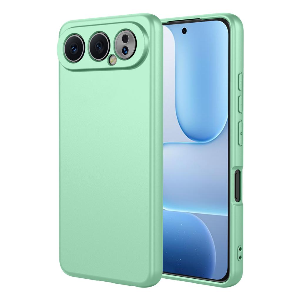 For Honor 500 5G Case Liquid Silicone Feel Soft TPU Protective Phone Cover