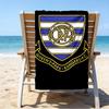 Queen's Rangers Wappen Strandtuch - Weiche, Saugfähige Mikrofaser, Leicht, Ideal für den Strand, Partys, Reisen, Camping Fanartikel