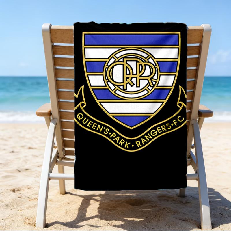 Queen's Rangers Wappen Strandtuch - Weiche, Saugfähige Mikrofaser, Leicht, Ideal für den Strand, Partys, Reisen, Camping Fanartikel