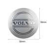 4 pièces 56/60mm Autocollant Cache-moyeu de Roue de Voiture Accessoires Pour Volvo Rdesign XC60 XC90 V40 V50 V60 T6 AWD Xc70 S60 S80 S90 V70 V90
