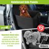 Pecute Dog Car Drive Box Seat Cover with Drive Bed Prevention Lead and Passenger Back for Small Dogs Insole, Foldable, Anti-Slip, Waterproof, Seat,
