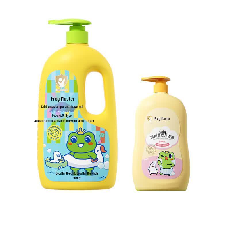 Frog Prince Baby 2-in-1 Shampoo & Body Wash Set