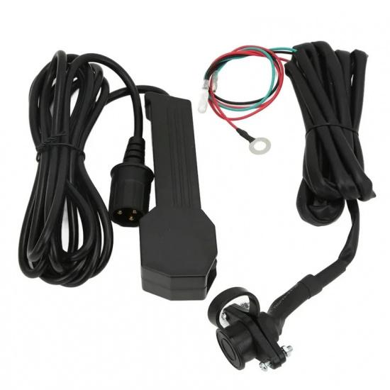 

Wired 12V Winch Remote Control Kit for ATV UTV Use with 16 Foot Cable Compatible with 6000 lb Winches and Easy Wiring Setup