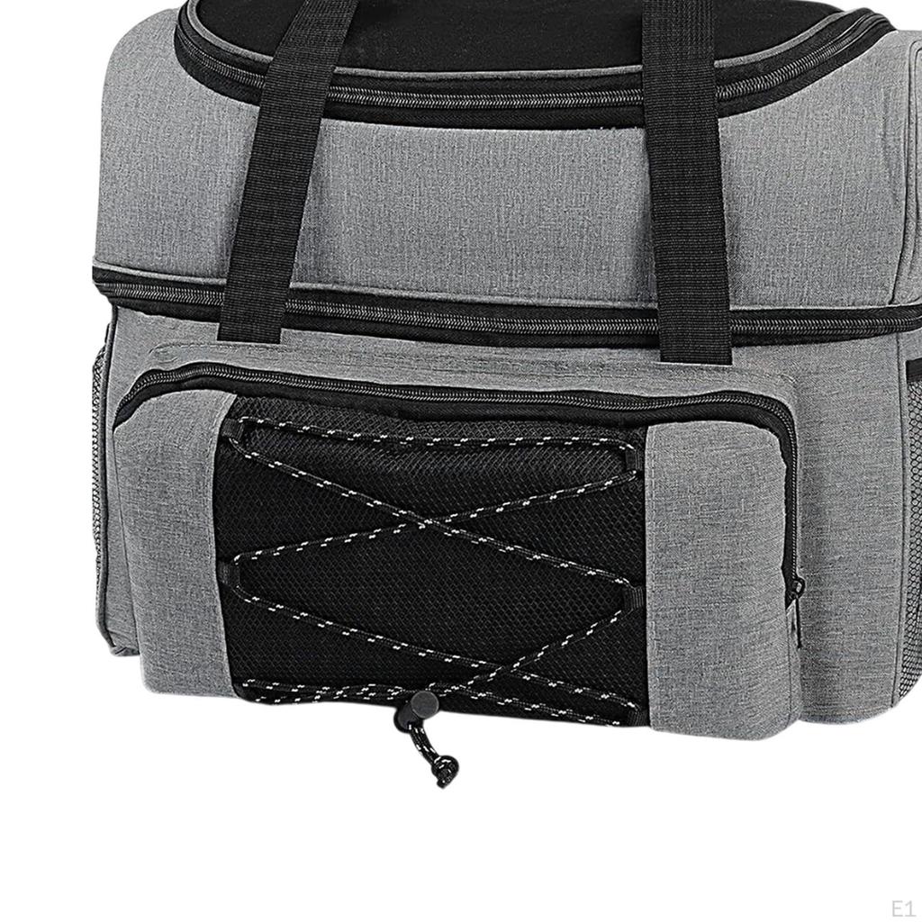 2 Ball Bowling Bag Tote Carry for Women Men Practical Padded Holder