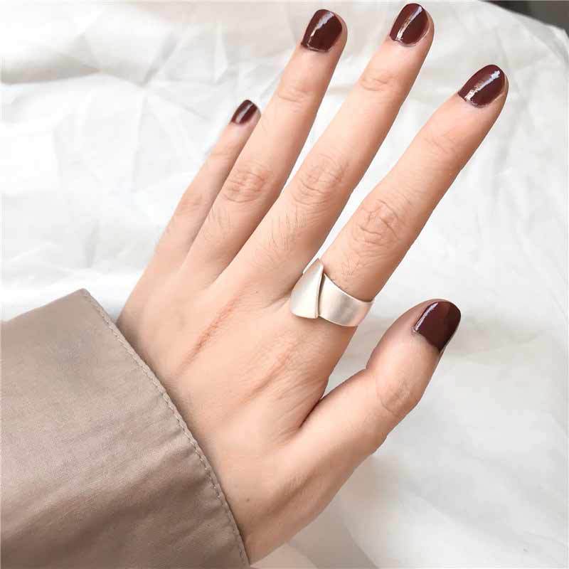 Bf Club Copper Ring For Women Jewelry Shinning String Finger Open Handmade Ring Allergy For Party Birthday Gift