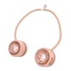 USB Neck Fan Multifunction Silent 3 Speeds Adjustment Powerful Portable Neck Fan for Outdoor Camping Travel Pink