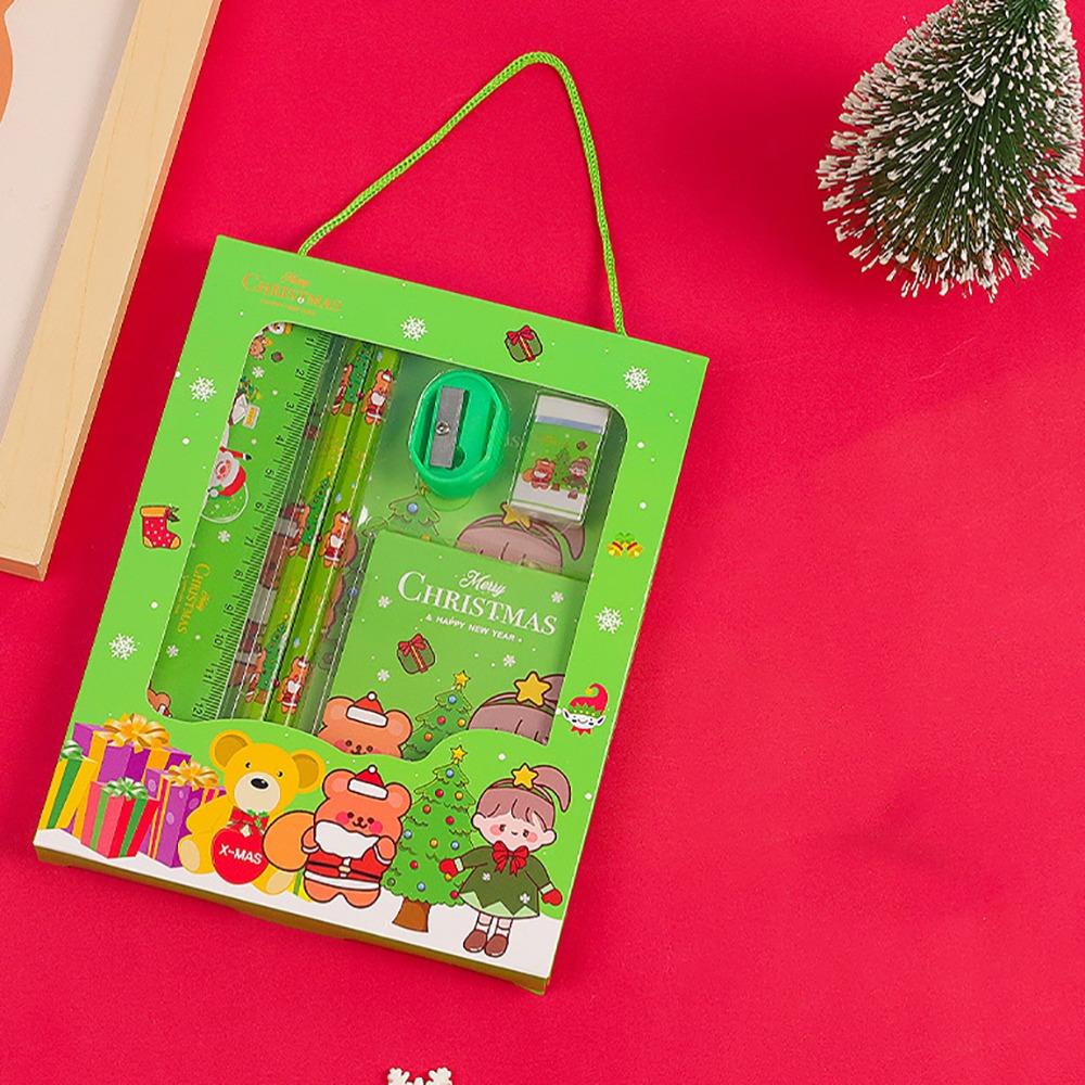 6Pcs/set Stationery Christmas Stationery Set Study Stationery Set  School Stationery Supplies