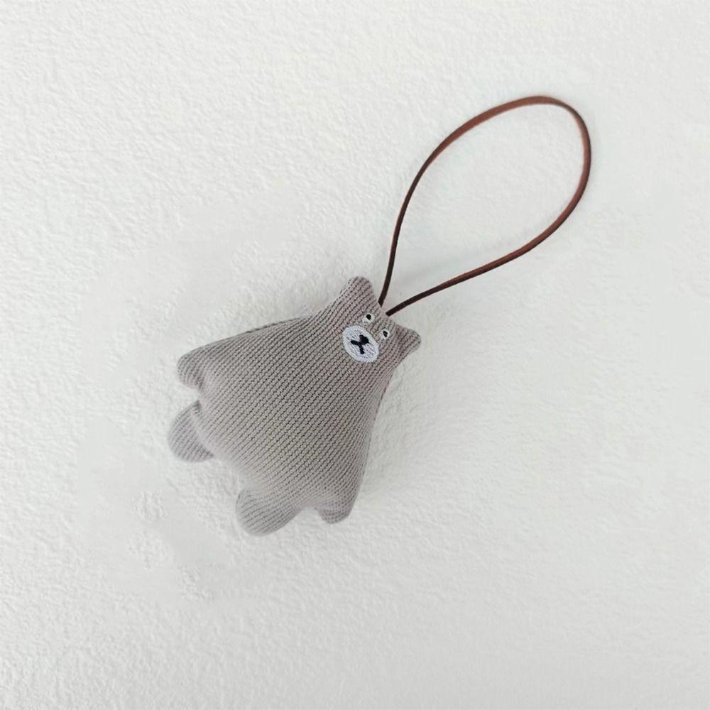 Cloth Bear Bag Pendant Cookie Animal Lanyard Casual Cue Backpack Decoration Decorations