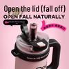 RELEA 1300ml Large Capacity Insulated Straw Cup