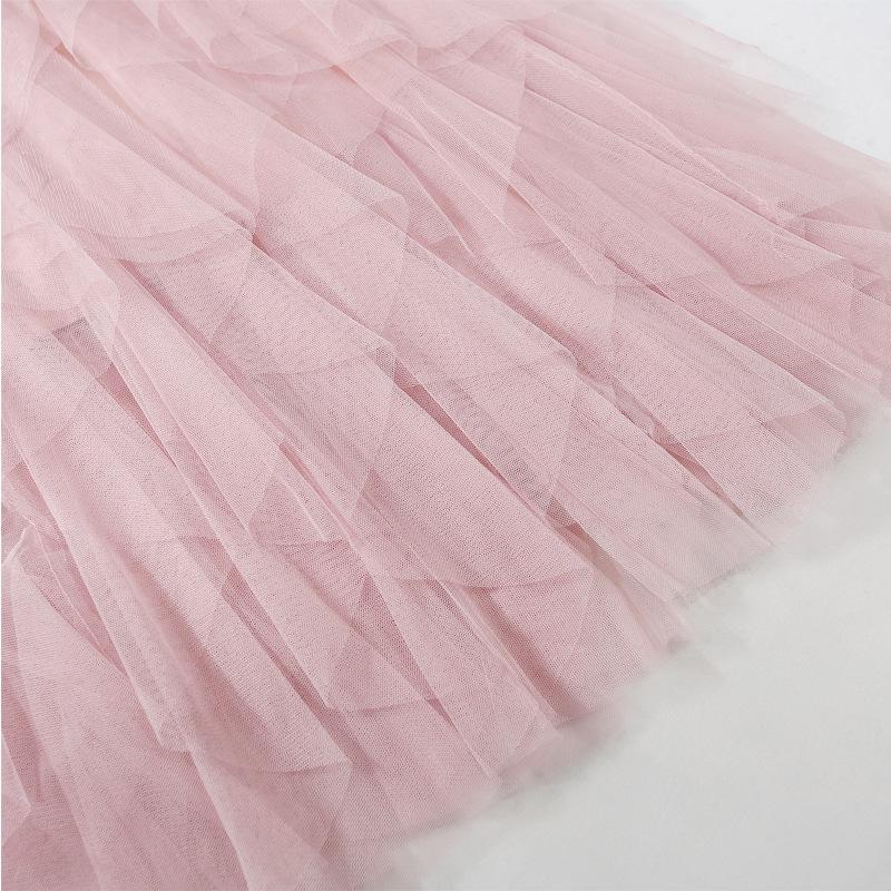 Women's Irregular Mesh Skirt - Multi-Layered Puffy Long Cake Skirt for Spring/Summer 2023: Super Fairy Style Dress