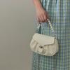 Pearl Chain Bag for Women Niche Design  Pleated Sweet Handbag  Crossbody Bag   Celebrity Dinner Clutch Bag