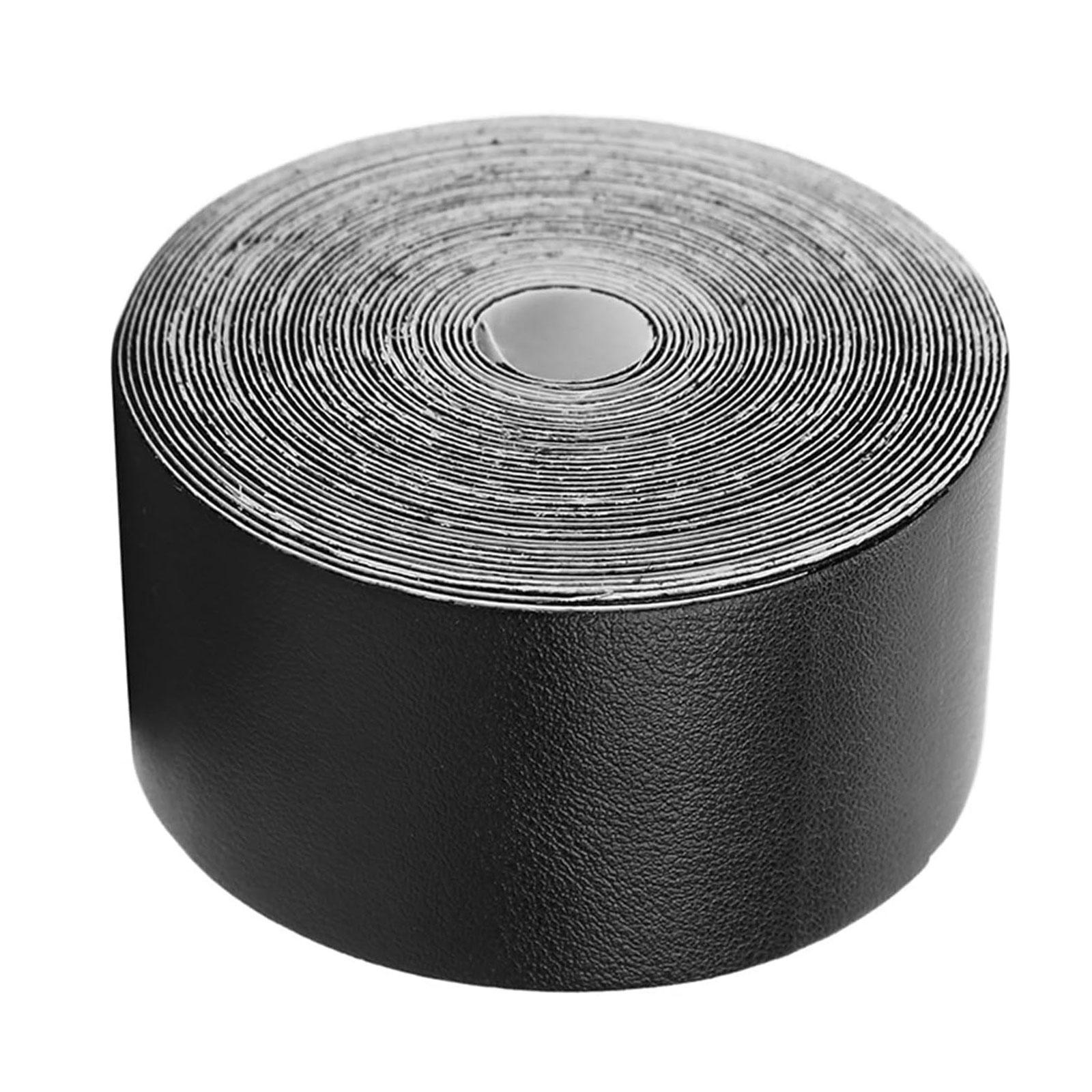 

Tennis Racket Tape PU Racket Head Protections Tape Tennis Racket Head Tape Head Frame Guard for Sports Racquet Head чорний