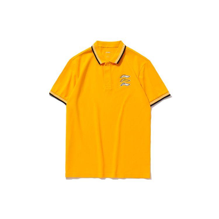 

Li Ning Sports Fashion Series Спортивная рубашка поло Унисекс Топы Желтый APLQ205-2 XXXL