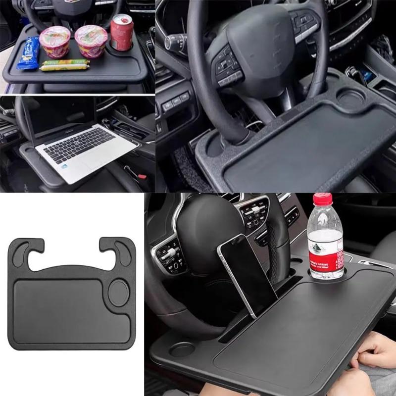 Wielofunkcyjny Stojak na Laptopa/Komputer Stacjonarny do Samochodu Przenośny Stół do Jedzenia/Biura na Kierownicę Samochodu Deska z Tacą na Napoje/Jedzenie/Kawę