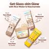 Mamaearth Rice Dewy Bright Face Pack For Glass Skin 200g Gel Cream Mask With Hydrating DIY Texture And Instant Brightening Glow