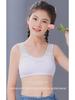 Girls' Pure Cotton Mesh Bra with Fixed Pads