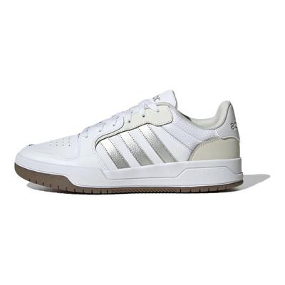 Entrap Footwear White Metallic Silver Brown Unisex Sneakers JP9959