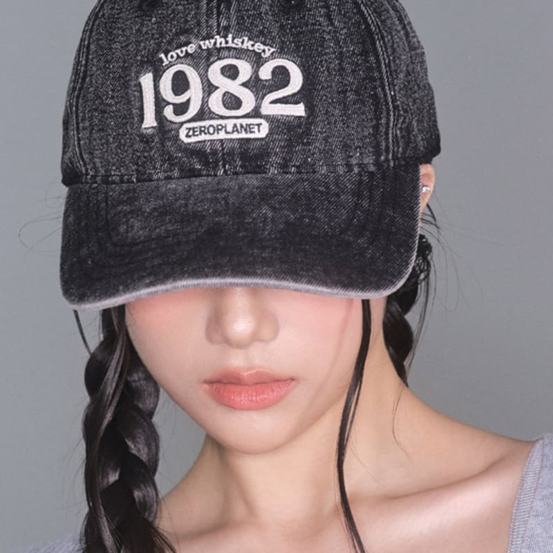 

ZEROPLANET Whiskey Vintage Ball Cap [BLACK] F