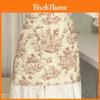Cotton Sleeveless Apron For Home Kitchen Watercolor Ink Style Perfect For Cooking And Cafes