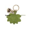 Creative Pomelo Leaf Pendant Bag Charm, Multi-color PU Leather Design