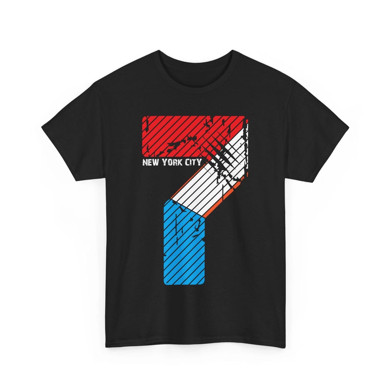 City Skyline T-Shirt | Urban Streetwear Tee | New York City T-Shirt M