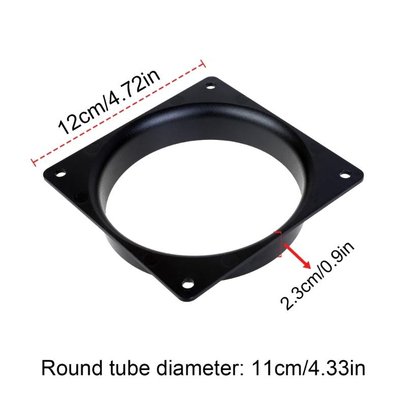 Panoul conductelor de aer Conectori Conectori Flanșă Conectori pentru conducte din plastic Placă pentru prize de evacuare Sistem de ventilație 12x12cm