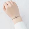 Copper Metal Gradient Feather Charm Bead Components Positioning Buckle Designed For Authentic Original Bracelet High Quality Fine Jewelry Do It