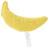 Giocattolo per Gatti a Forma di Banana Gialla con Erba Gatta, Gadget, Sollievo dallo Stress, Giocattoli per Gattini, Tela