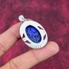 Lapis Lazuli Pendant Handmade Gemstone Jewelry, 925 Solid Sterling Silver Pendant ,Unique Design Jewelry Pendant