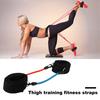 Banda de rezistență la gleznă cu manșetă, picior, coapsă, fund, șold, fesier, exerciții de antrenament, curea elastică pentru gleznă, echipament de antrenament pentru antrenament la domiciliu