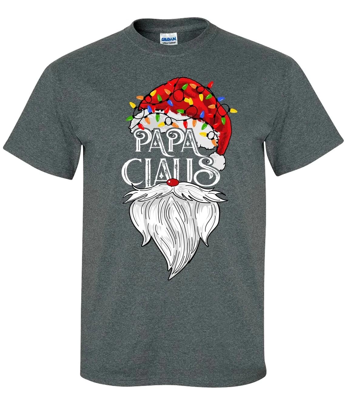 Trenz Shirt Company Papa Clause Short Sleeve Shirt M