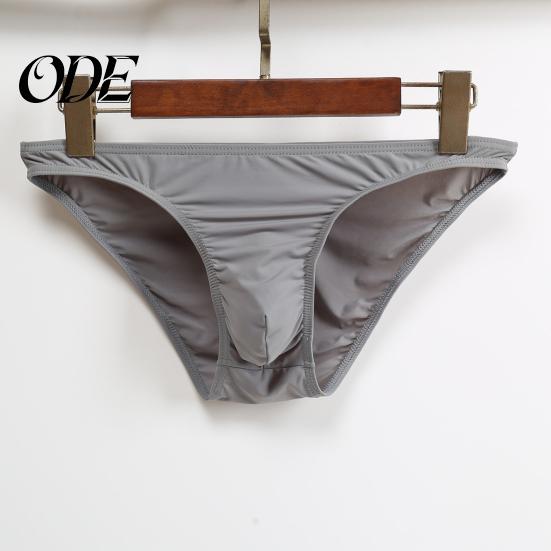 Dünne Herren Slips Sommer 3D U-konvex Niedrige Taille Maximaler Komfort Slips Einfarbige Dreidimensionale Tasche Unterwäsche Stützend