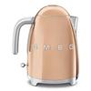 Elektrická konvice Smeg Klf03Rgeu 1,7 L Růžové zlato