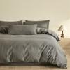 Elegant 3D Jacquard Cotton 4-Piece Bedding Set for Dorms