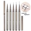 5-Piece Extra Fine Japanese Nail Art Pen Set for Detailing and Face Painting
